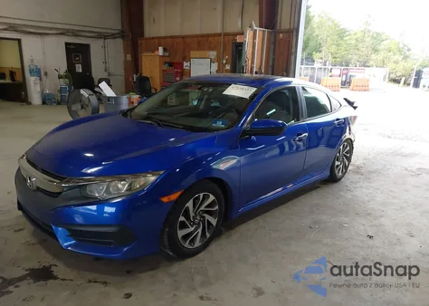 2016 Honda Civic Ex из США, поврежденный, VIN 19XFC2F72GE221246
